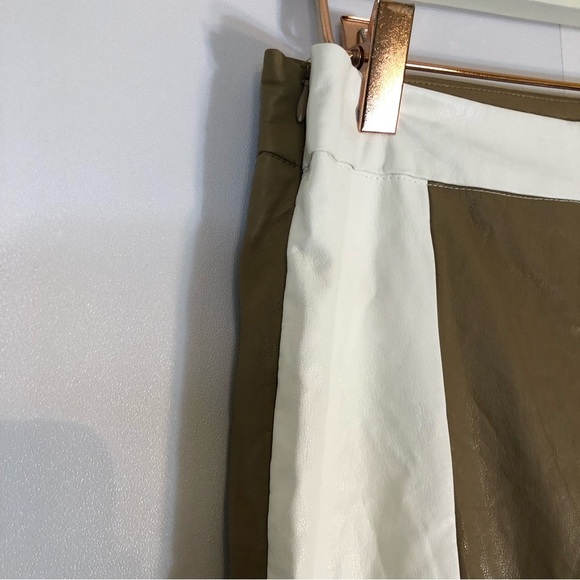 Shein Color Block PU Leather Pants-Size Small - Picture 5 of 13